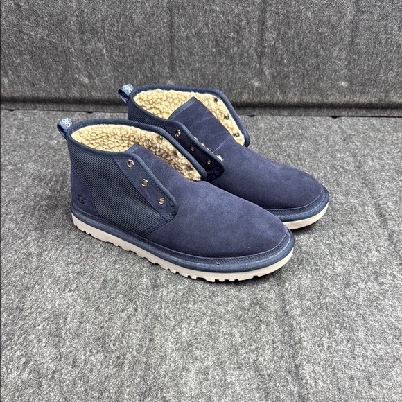 UGG Other - UGG Blue Chukka Boots with Suede Upper and Rubber Sole